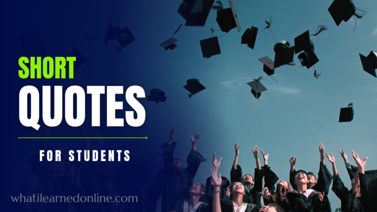 powerful Short Quotes for Students